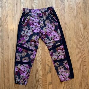 Anthropologie floral pants